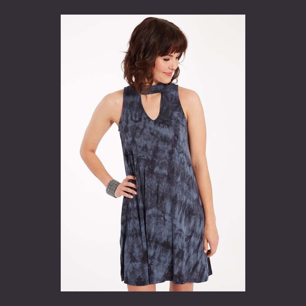 Tie Dye Swing Dress
